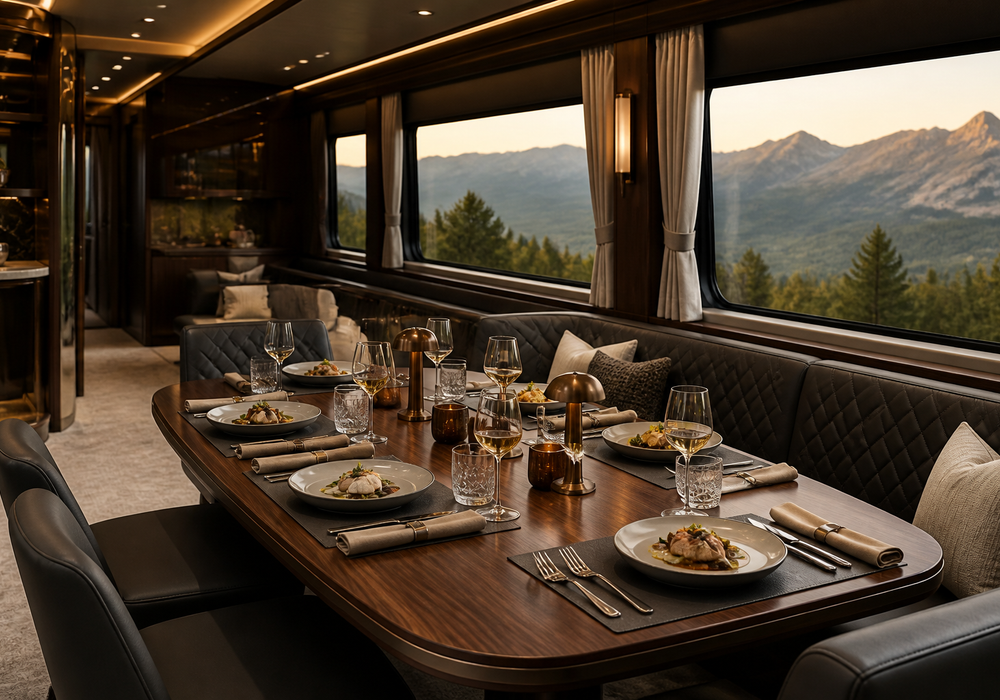 Emerald Sleeper Night dining