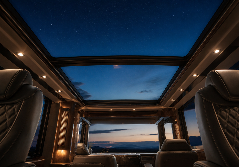 Emerald Sleeper Night-sky roof
